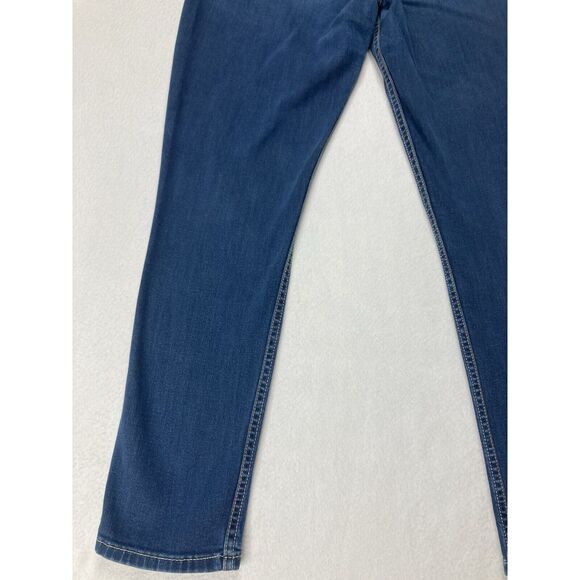 Levis Blue Low Rise Skinny Fit Bold Curve Stretch Denim Jean Womens 31x28 - Picture 9 of 10